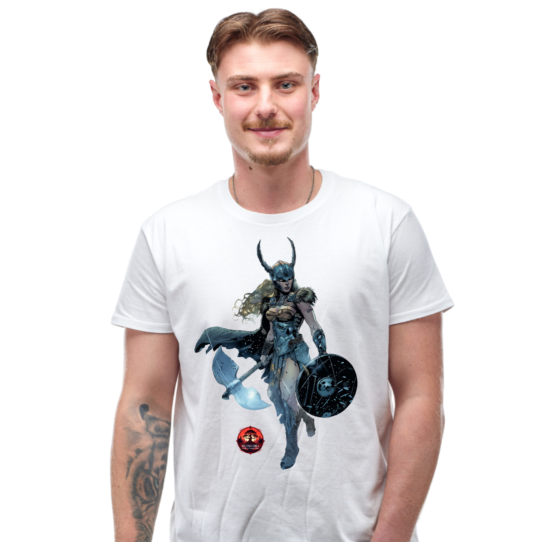 TSHIRT - Valkyrie_in_action_style_comic